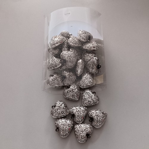 Streudeko herzen antik silber - herzen,