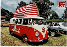 VW Bus Bulli Campingbus Youngtimer Schmuckblatt 27.2