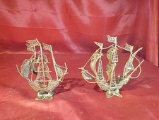 2 Alte Modell Schiffe Portugal