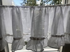 alte Scheibengardine 105 x 24