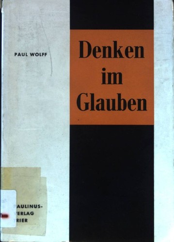 Denken glauben reden und - im, glauben: