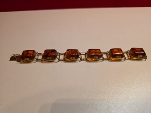 Art deco bernsteinarmband 835 - art,