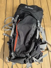 Vaude Asymetric 42+8 Rucksack Trekkingrucksack Tourenrucksack Schwarz / Rot