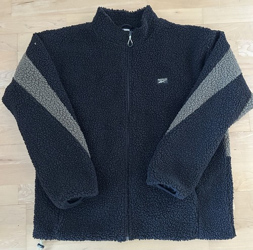 Reebok teddyfell fleecejacke - teddyfell,