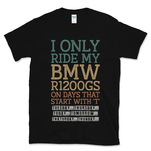 Ich fahre meine bmw r1200gs - ich,