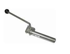 Kupplungsbolzen Anhängerbolzen für Zugmaul mit Klaue, Griff 25cm