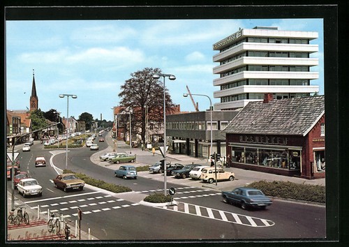 Ansichtskarte papenburg ems - ansichtskarte,
