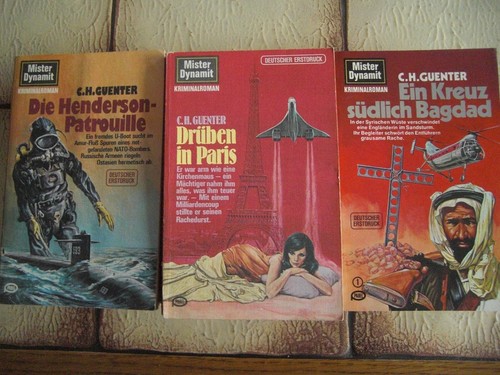 19x taschenbücher mister - 19x,