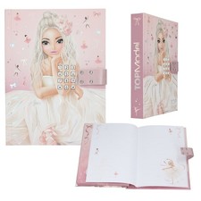 TOPModel Tagebuch mit Code und Sound Ballet rosa Geheimcode Depesche 13609