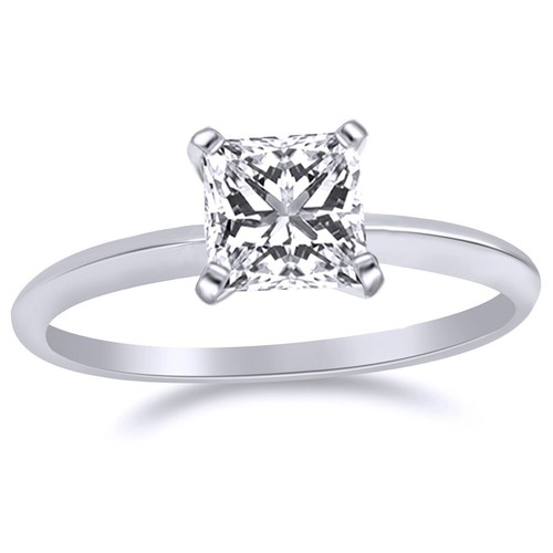 Solitaire princess cut - princess,
