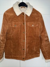 Gefütterte Cordjacke Manguun 38 Braun