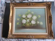 Vintage original gerahmtes Ölgemälde signiert von R. Cox 1934-2001