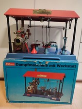 Wilesco Dampfmaschine mit Werkstatt & Dynamo in OVP