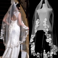 Brautschleier Kurz Mit Kamm