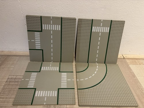 12x lego strassenplatten 32x32 - lego,