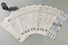 Magnetkarte für Olivetti "Programma 101"_ Programmierung Computer Magnetstreifen