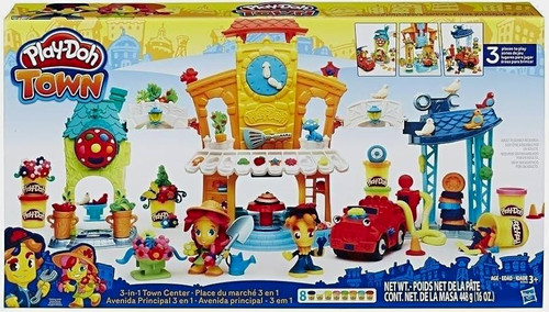 Play doh town - town,