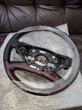 Mercedes wooden steering wheel