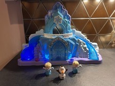 Fisher Price Little People Disney Frozen Schloss Olaf Elsa Spielset Lichter Geräusche