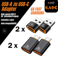 4 x USB C Adapter SCHNELL OTG