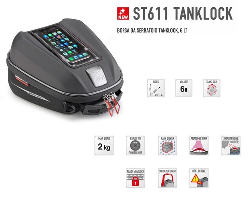 St611 tankrucksack tanklock - tankrucksack,