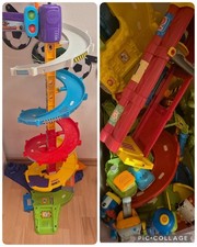 Vtech Turboturm Und Garage Mit Viele Tut Tut Fahrzeuge Konvolut Sammlung 