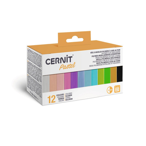 Cernit sortiment pastellfarben - cernit,