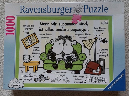 1000 ravensburger sheepworld - 1000,