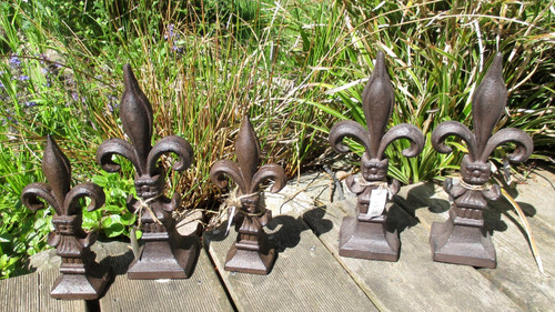 Gartendeko lilie gusseisen - gartendeko,