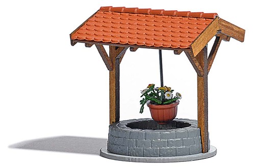 Busch 1524 h0 brunnen - 1524, /