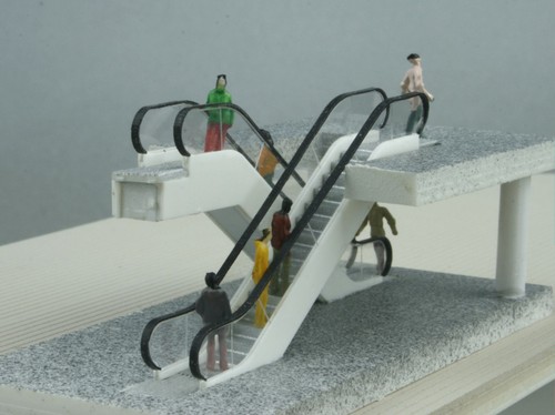 Rolltreppe geschossig 2 - rolltreppe, 1-geschossig,