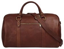 piké Reisetasche echt Leder -