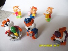 Ü-Eier Figuren Schweine und Füchse Konvolut