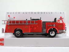 Busch 46032 LaFrance Pumper Cabrio (1968) "Feuerwehr (USA)" 1:87/H0 NEU/OVP