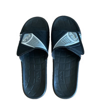 FILA Badelatschen Herren Gr46, Badeschuhe, Schwarz