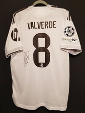 Federico Valverde - Real Madrid Home Trikot -  2025/2026 - Signiert / Autogramm