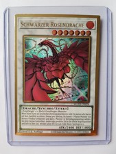 Schwarzer Rosendrache