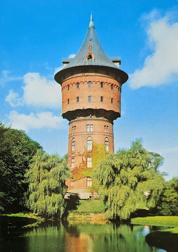 Cuxhaven wasserturm 1988 - ak,