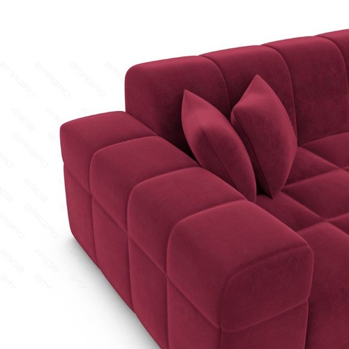 Sofa stoff wohnlandschaft - sofa,
