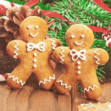 20 Servietten Ginger Bread Men