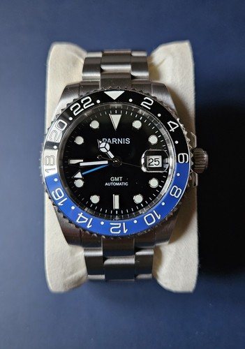 Parnis gmt batman - batman, automatik