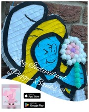 Pinata Schlumpf Geschenk