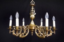 antik  6 fl Kronleuchter