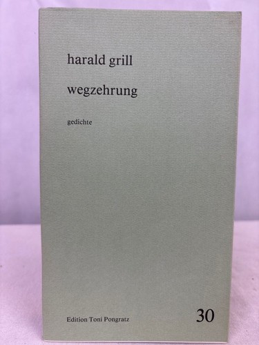 Wegzehrung gedichte edition - :,