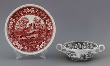 Spode copeland pink tower - copeland,