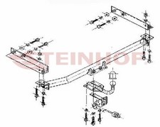 Anhängerkupplung passend für
