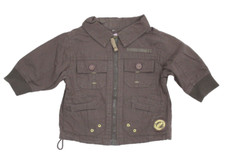 Prenatal Parka Kragenjacke Übergangs-Jacke Jungen- Gr. 62 khaki grün Taschen