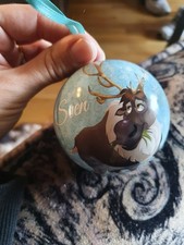 Disney Frozen  Kugel Eiskonigin Weihnachtskugel Tannenbaumkugel