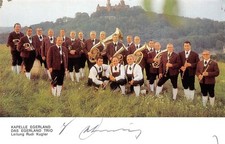 822504) Musiker Autogrammkarte Kapelle und Trio Egerland 