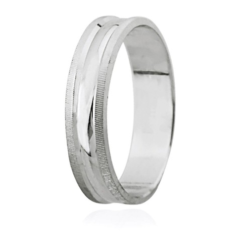 Gelbgold ring und - gelbgold, weiß